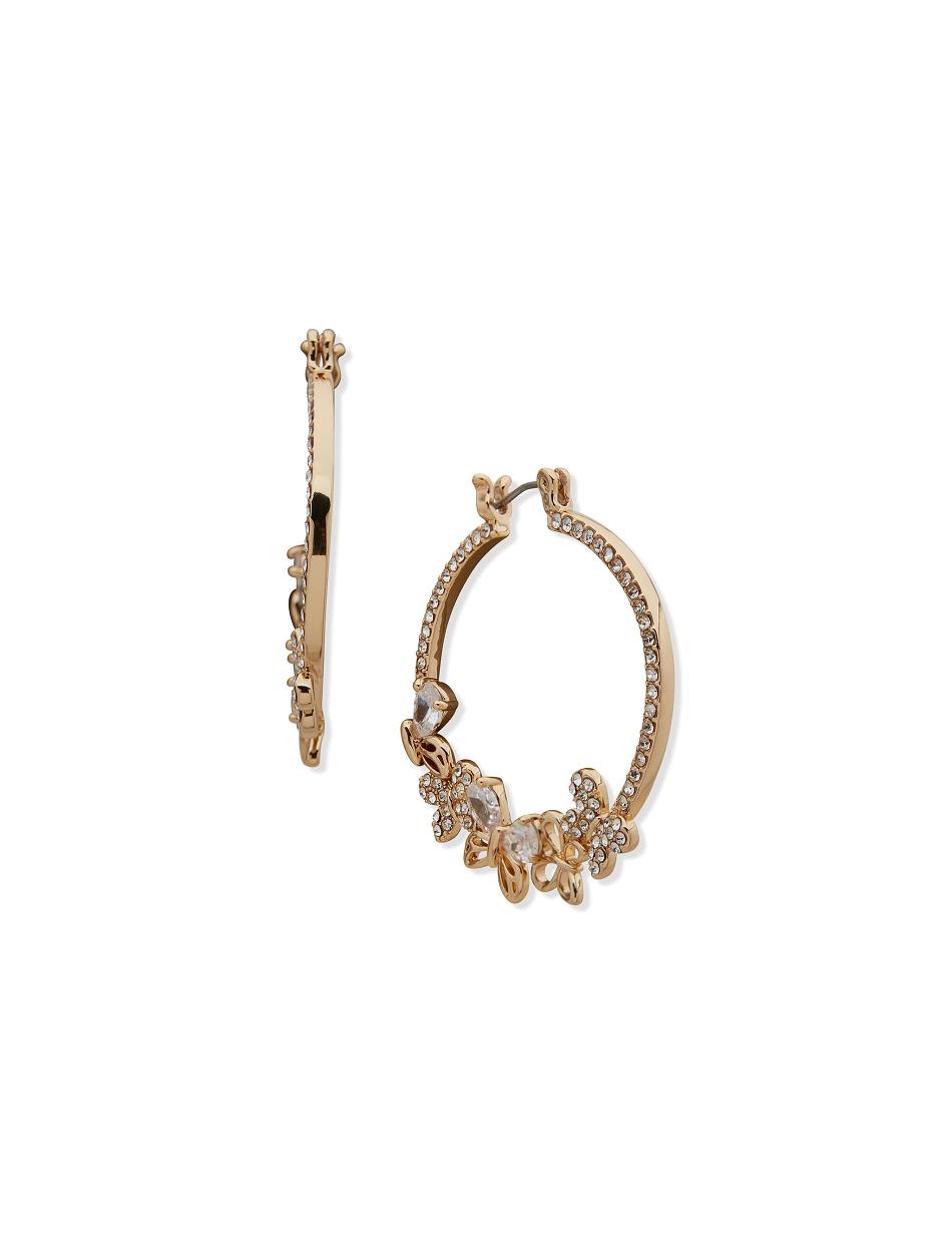 Earring Anne Klein Butterfly Click it Hoop   | SLM-7855298